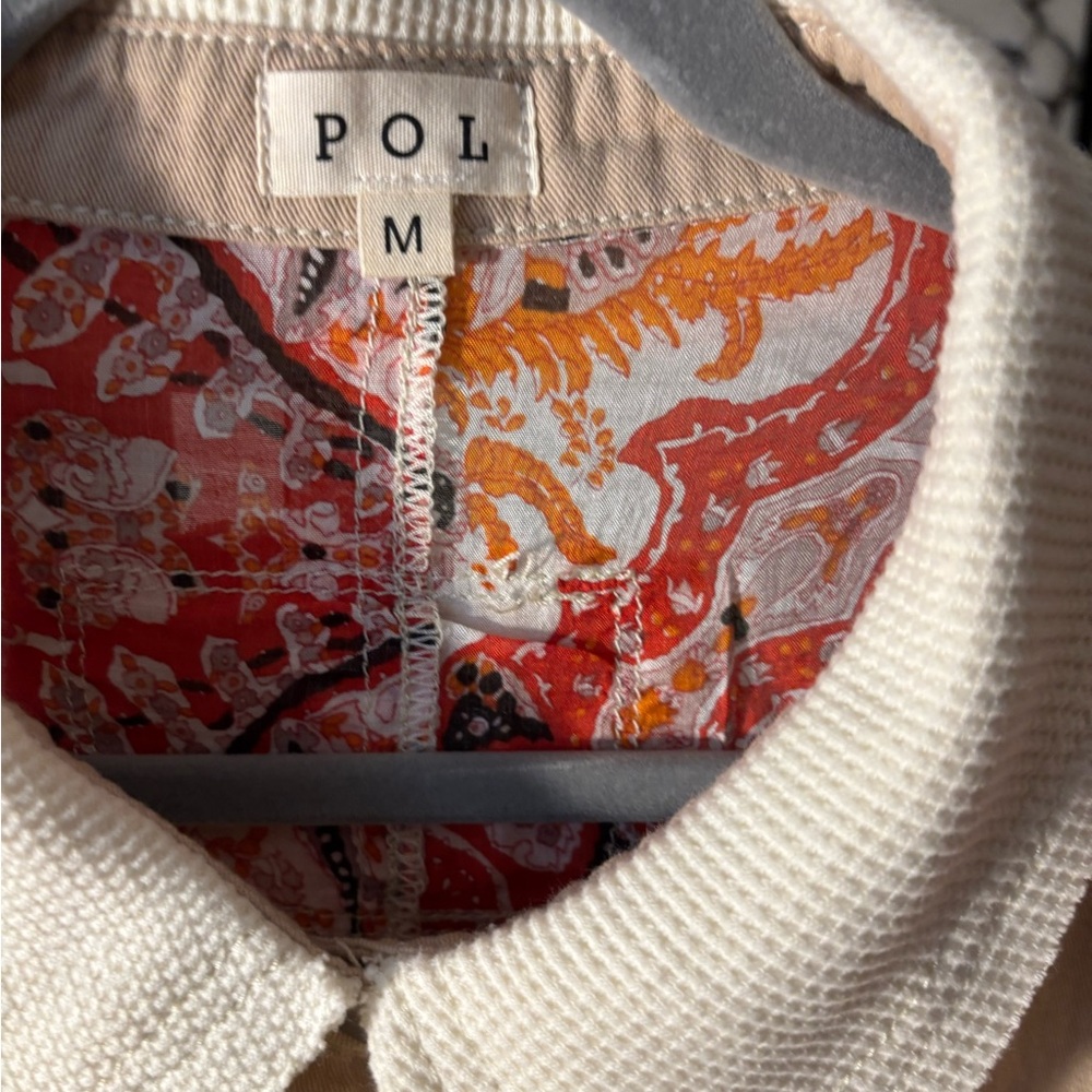 POL Multicolor Patchwork Button-Up Top - image 6